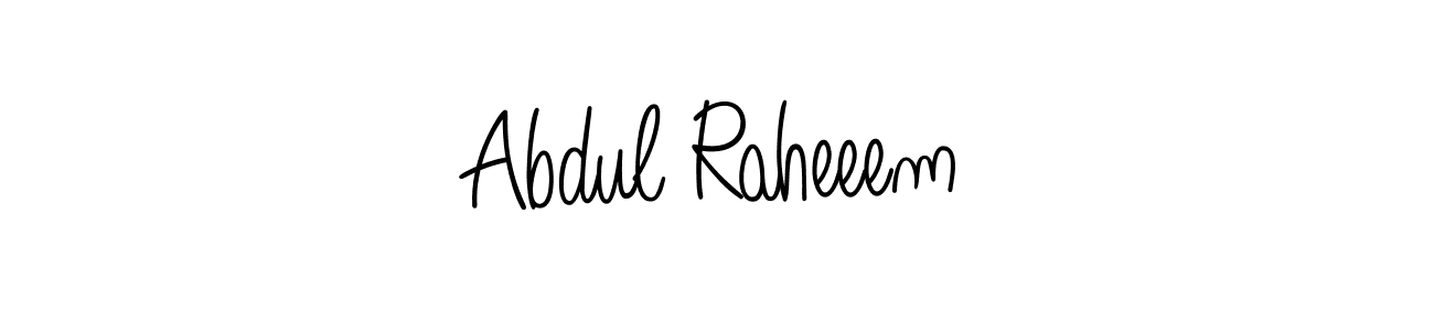 Check out images of Autograph of Abdul Raheeem name. Actor Abdul Raheeem Signature Style. Angelique-Rose-font-FFP is a professional sign style online. Abdul Raheeem signature style 5 images and pictures png