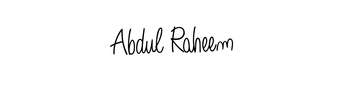 Once you've used our free online signature maker to create your best signature Angelique-Rose-font-FFP style, it's time to enjoy all of the benefits that Abdul Raheem name signing documents. Abdul Raheem signature style 5 images and pictures png