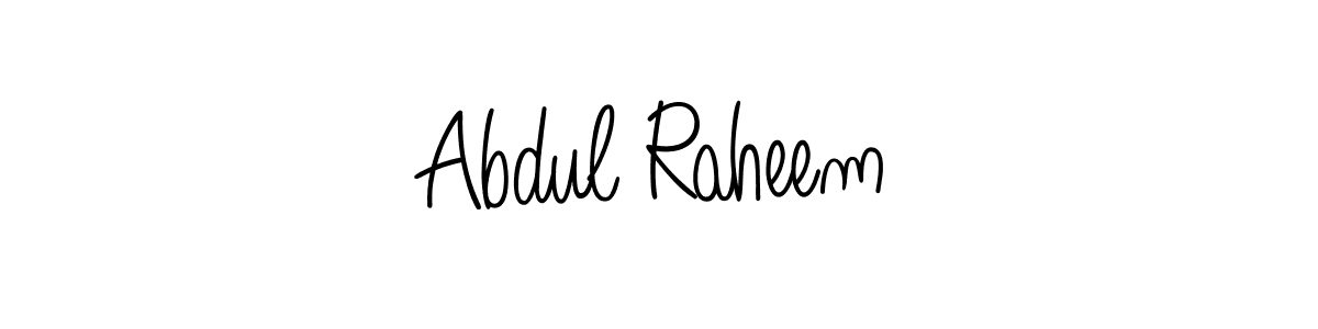 Once you've used our free online signature maker to create your best signature Angelique-Rose-font-FFP style, it's time to enjoy all of the benefits that Abdul Raheem name signing documents. Abdul Raheem signature style 5 images and pictures png