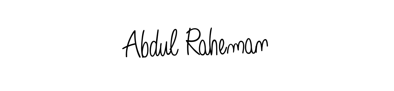 Similarly Angelique-Rose-font-FFP is the best handwritten signature design. Signature creator online .You can use it as an online autograph creator for name Abdul Raheman. Abdul Raheman signature style 5 images and pictures png