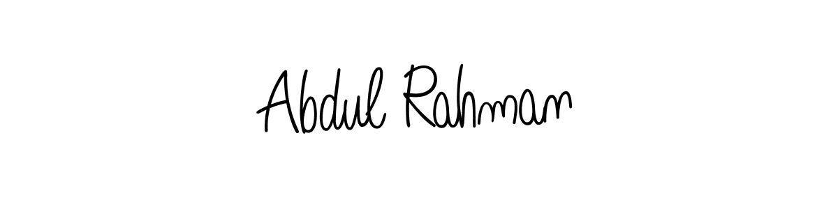 Abdul Rahman stylish signature style. Best Handwritten Sign (Angelique-Rose-font-FFP) for my name. Handwritten Signature Collection Ideas for my name Abdul Rahman. Abdul Rahman signature style 5 images and pictures png