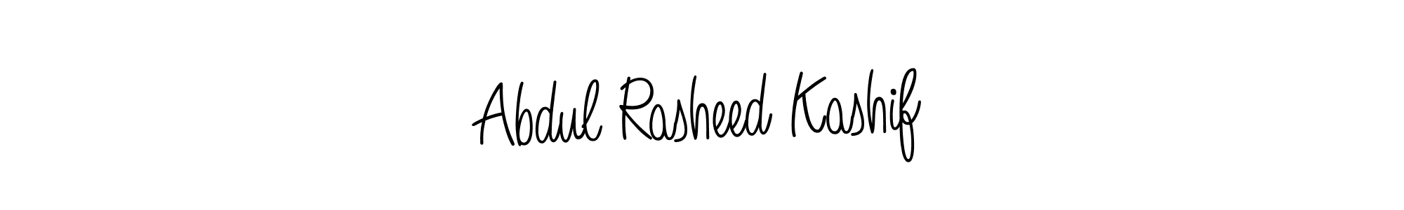 Make a beautiful signature design for name Abdul Rasheed Kashif. With this signature (Angelique-Rose-font-FFP) style, you can create a handwritten signature for free. Abdul Rasheed Kashif signature style 5 images and pictures png