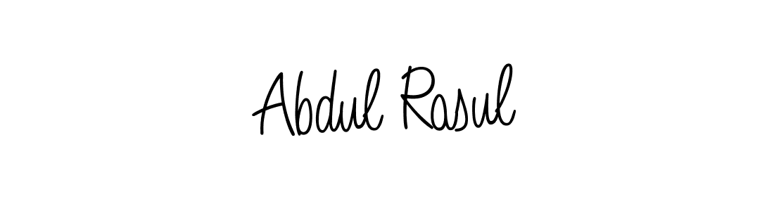 Abdul Rasul stylish signature style. Best Handwritten Sign (Angelique-Rose-font-FFP) for my name. Handwritten Signature Collection Ideas for my name Abdul Rasul. Abdul Rasul signature style 5 images and pictures png