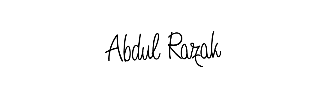 Best and Professional Signature Style for Abdul Razak. Angelique-Rose-font-FFP Best Signature Style Collection. Abdul Razak signature style 5 images and pictures png