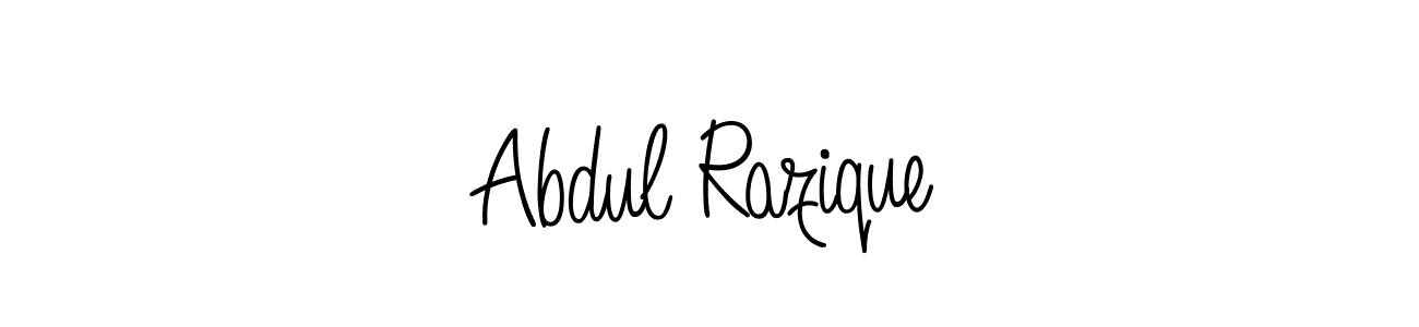 Check out images of Autograph of Abdul Razique name. Actor Abdul Razique Signature Style. Angelique-Rose-font-FFP is a professional sign style online. Abdul Razique signature style 5 images and pictures png