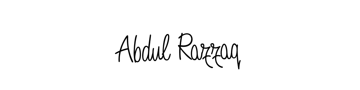 Also we have Abdul Razzaq name is the best signature style. Create professional handwritten signature collection using Angelique-Rose-font-FFP autograph style. Abdul Razzaq signature style 5 images and pictures png