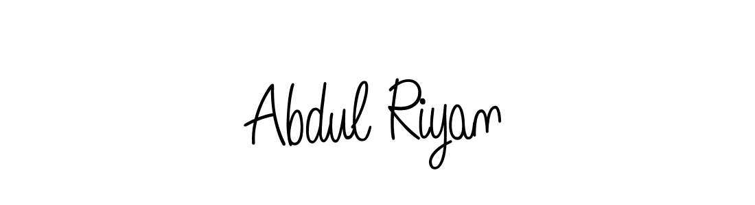 Best and Professional Signature Style for Abdul Riyan. Angelique-Rose-font-FFP Best Signature Style Collection. Abdul Riyan signature style 5 images and pictures png