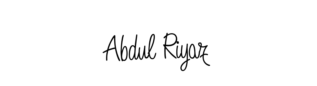 Use a signature maker to create a handwritten signature online. With this signature software, you can design (Angelique-Rose-font-FFP) your own signature for name Abdul Riyaz. Abdul Riyaz signature style 5 images and pictures png