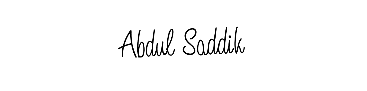 You can use this online signature creator to create a handwritten signature for the name Abdul Saddik. This is the best online autograph maker. Abdul Saddik signature style 5 images and pictures png