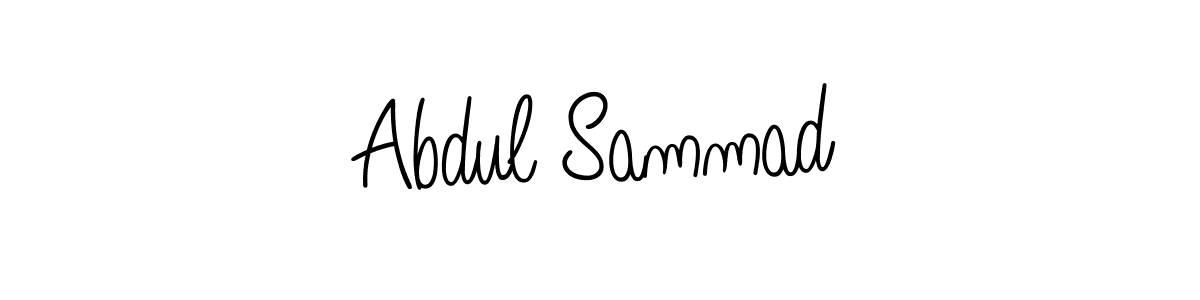 How to Draw Abdul Sammad signature style? Angelique-Rose-font-FFP is a latest design signature styles for name Abdul Sammad. Abdul Sammad signature style 5 images and pictures png