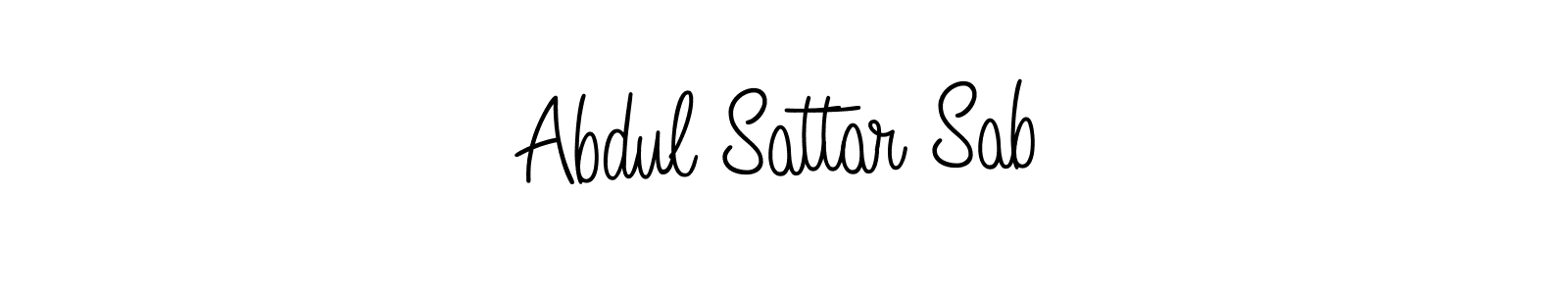 This is the best signature style for the Abdul Sattar Sab name. Also you like these signature font (Angelique-Rose-font-FFP). Mix name signature. Abdul Sattar Sab signature style 5 images and pictures png