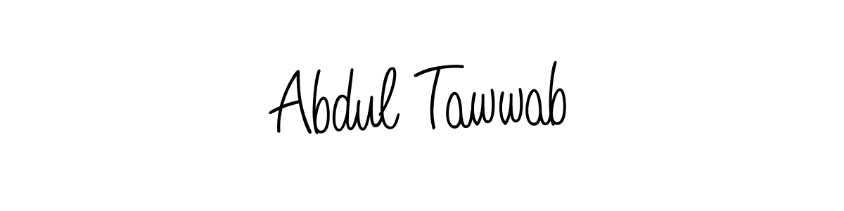 How to make Abdul Tawwab signature? Angelique-Rose-font-FFP is a professional autograph style. Create handwritten signature for Abdul Tawwab name. Abdul Tawwab signature style 5 images and pictures png