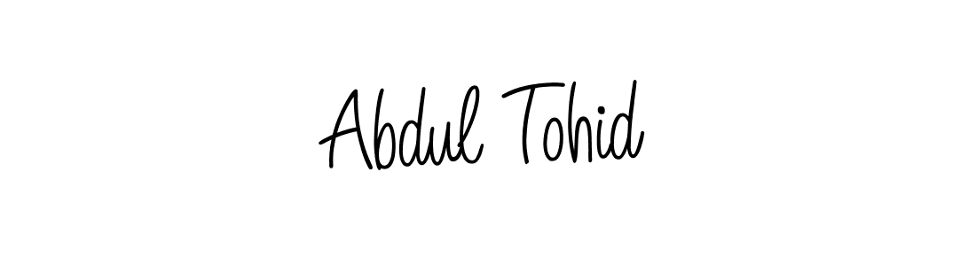 Also we have Abdul Tohid name is the best signature style. Create professional handwritten signature collection using Angelique-Rose-font-FFP autograph style. Abdul Tohid signature style 5 images and pictures png