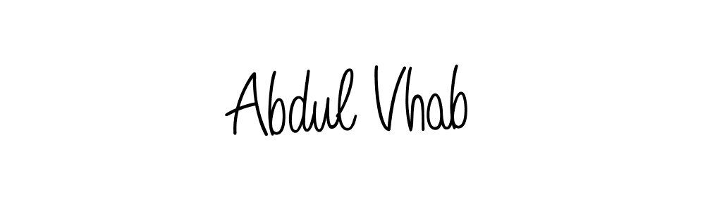 See photos of Abdul Vhab official signature by Spectra . Check more albums & portfolios. Read reviews & check more about Angelique-Rose-font-FFP font. Abdul Vhab signature style 5 images and pictures png