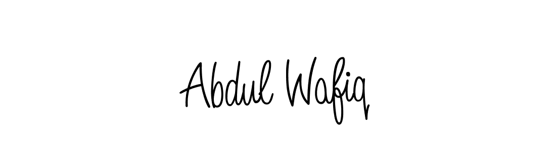 You can use this online signature creator to create a handwritten signature for the name Abdul Wafiq. This is the best online autograph maker. Abdul Wafiq signature style 5 images and pictures png