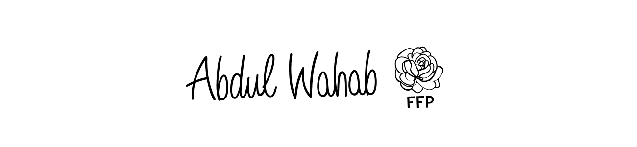 Make a beautiful signature design for name Abdul Wahab 3. Use this online signature maker to create a handwritten signature for free. Abdul Wahab 3 signature style 5 images and pictures png