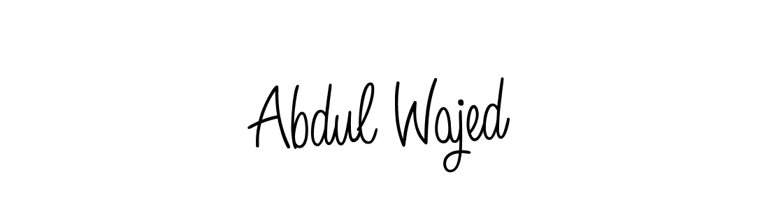 You can use this online signature creator to create a handwritten signature for the name Abdul Wajed. This is the best online autograph maker. Abdul Wajed signature style 5 images and pictures png