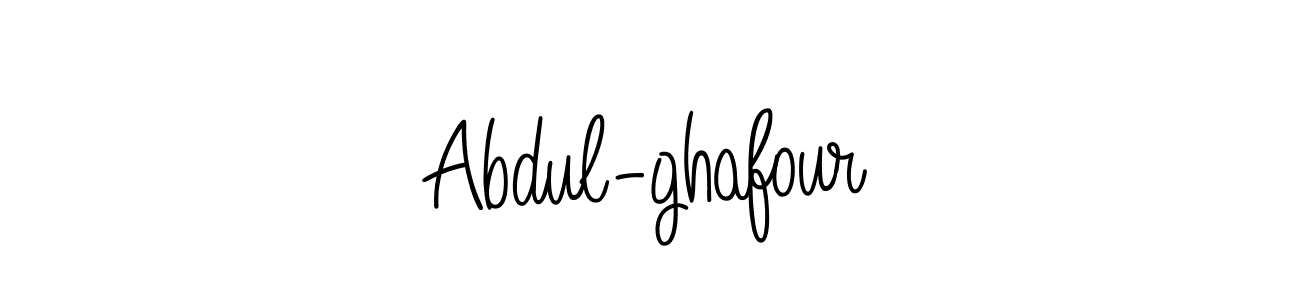 Angelique-Rose-font-FFP is a professional signature style that is perfect for those who want to add a touch of class to their signature. It is also a great choice for those who want to make their signature more unique. Get Abdul-ghafour name to fancy signature for free. Abdul-ghafour signature style 5 images and pictures png