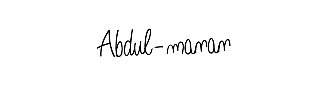 Check out images of Autograph of Abdul-manan name. Actor Abdul-manan Signature Style. Angelique-Rose-font-FFP is a professional sign style online. Abdul-manan signature style 5 images and pictures png