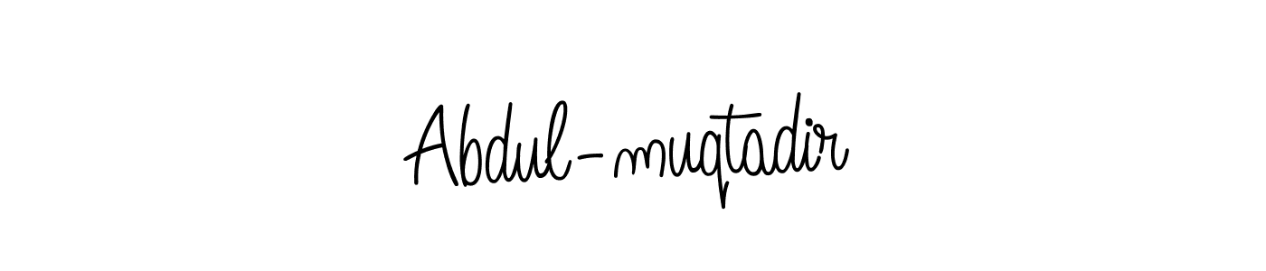 How to Draw Abdul-muqtadir signature style? Angelique-Rose-font-FFP is a latest design signature styles for name Abdul-muqtadir. Abdul-muqtadir signature style 5 images and pictures png