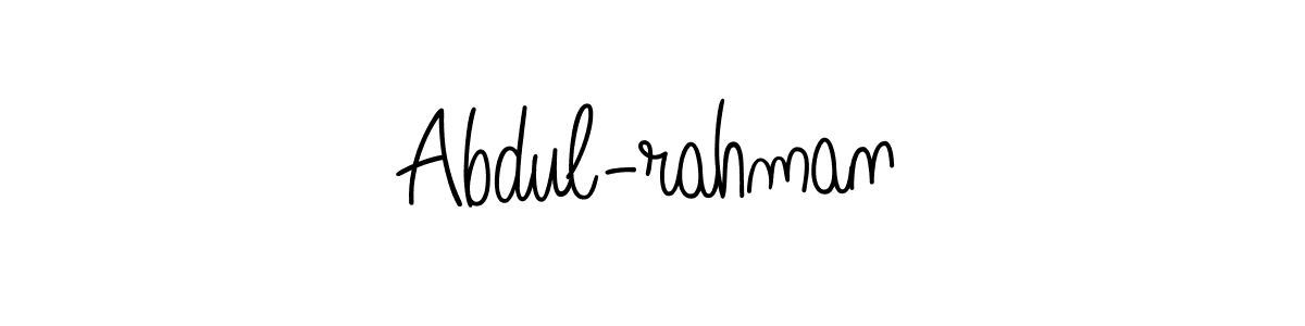 Make a short Abdul-rahman signature style. Manage your documents anywhere anytime using Angelique-Rose-font-FFP. Create and add eSignatures, submit forms, share and send files easily. Abdul-rahman signature style 5 images and pictures png