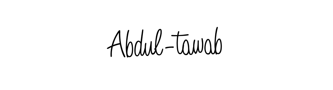 How to make Abdul-tawab signature? Angelique-Rose-font-FFP is a professional autograph style. Create handwritten signature for Abdul-tawab name. Abdul-tawab signature style 5 images and pictures png