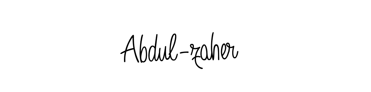 You can use this online signature creator to create a handwritten signature for the name Abdul-zaher . This is the best online autograph maker. Abdul-zaher  signature style 5 images and pictures png