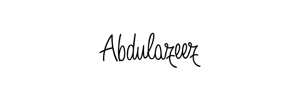 if you are searching for the best signature style for your name Abdulazeez. so please give up your signature search. here we have designed multiple signature styles  using Angelique-Rose-font-FFP. Abdulazeez signature style 5 images and pictures png