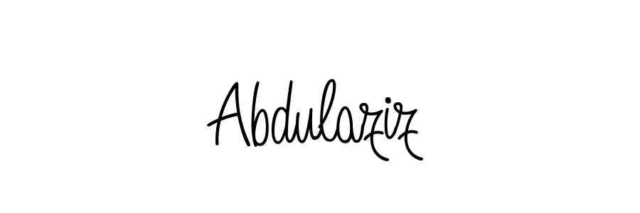 Also we have Abdulaziz name is the best signature style. Create professional handwritten signature collection using Angelique-Rose-font-FFP autograph style. Abdulaziz signature style 5 images and pictures png