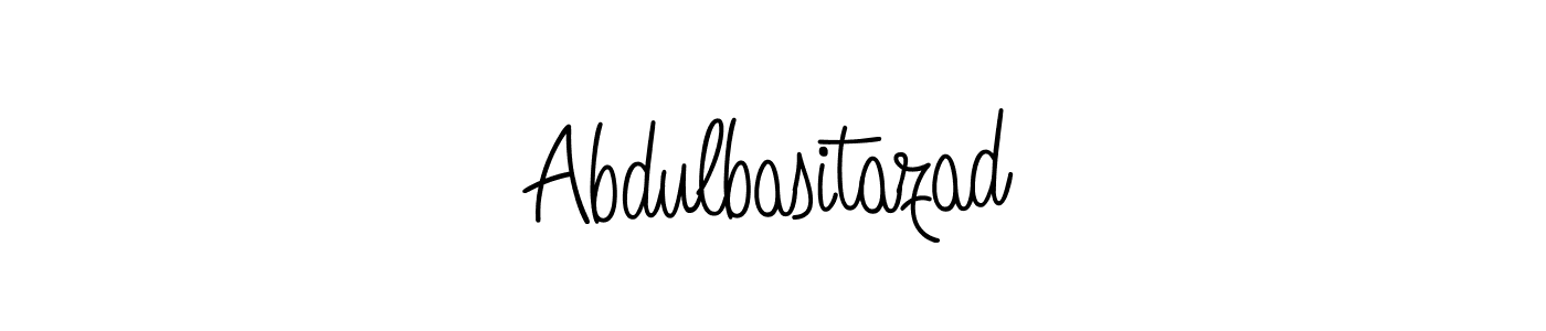 Make a beautiful signature design for name Abdulbasitazad. Use this online signature maker to create a handwritten signature for free. Abdulbasitazad signature style 5 images and pictures png
