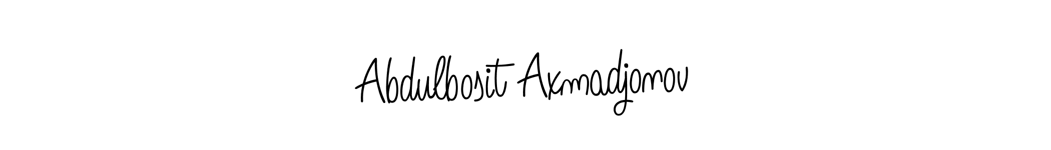 It looks lik you need a new signature style for name Abdulbosit Axmadjonov. Design unique handwritten (Angelique-Rose-font-FFP) signature with our free signature maker in just a few clicks. Abdulbosit Axmadjonov signature style 5 images and pictures png