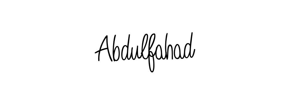 How to make Abdulfahad name signature. Use Angelique-Rose-font-FFP style for creating short signs online. This is the latest handwritten sign. Abdulfahad signature style 5 images and pictures png