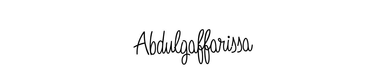 if you are searching for the best signature style for your name Abdulgaffarissa. so please give up your signature search. here we have designed multiple signature styles  using Angelique-Rose-font-FFP. Abdulgaffarissa signature style 5 images and pictures png