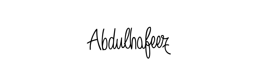 Also we have Abdulhafeez name is the best signature style. Create professional handwritten signature collection using Angelique-Rose-font-FFP autograph style. Abdulhafeez signature style 5 images and pictures png