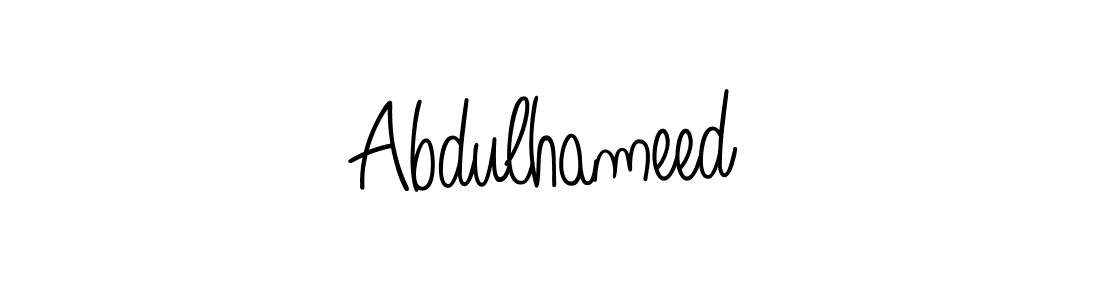 Angelique-Rose-font-FFP is a professional signature style that is perfect for those who want to add a touch of class to their signature. It is also a great choice for those who want to make their signature more unique. Get Abdulhameed name to fancy signature for free. Abdulhameed signature style 5 images and pictures png