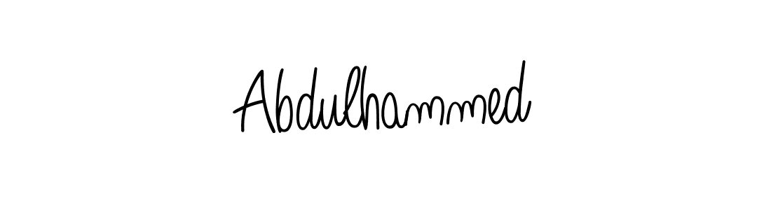 How to make Abdulhammed signature? Angelique-Rose-font-FFP is a professional autograph style. Create handwritten signature for Abdulhammed name. Abdulhammed signature style 5 images and pictures png