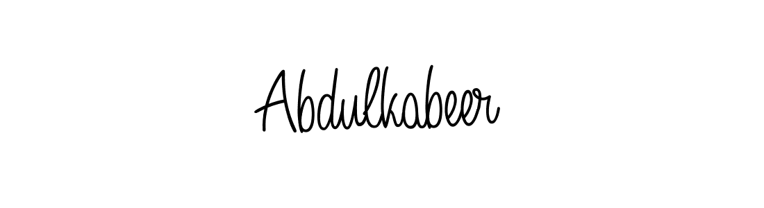 Make a beautiful signature design for name Abdulkabeer. Use this online signature maker to create a handwritten signature for free. Abdulkabeer signature style 5 images and pictures png