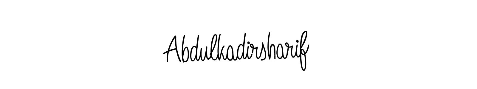 Angelique-Rose-font-FFP is a professional signature style that is perfect for those who want to add a touch of class to their signature. It is also a great choice for those who want to make their signature more unique. Get Abdulkadirsharif name to fancy signature for free. Abdulkadirsharif signature style 5 images and pictures png