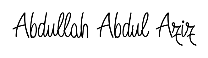 Transform the name Abdullah Abdul Aziz into a signature masterpiece using Angelique-Rose-font-FFP font. Ideal for photographers, artists, and creators looking for watermarks. Abdullah Abdul Aziz signature style 5 images and pictures png