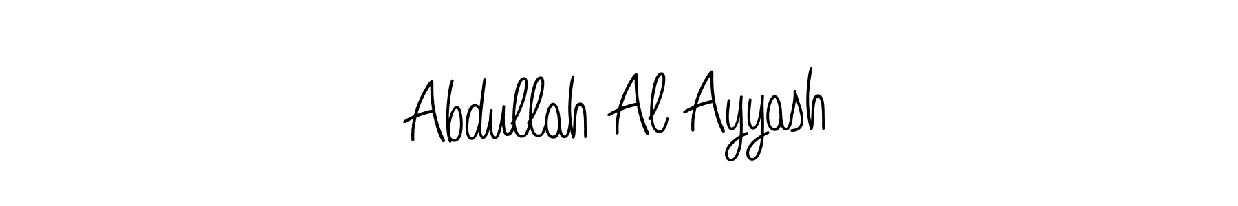 Make a beautiful signature design for name Abdullah Al Ayyash. Use this online signature maker to create a handwritten signature for free. Abdullah Al Ayyash signature style 5 images and pictures png