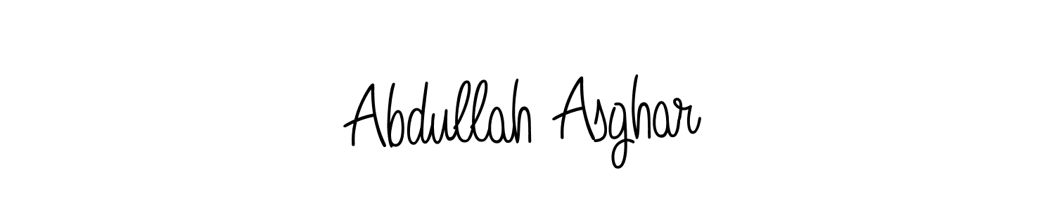 Angelique-Rose-font-FFP is a professional signature style that is perfect for those who want to add a touch of class to their signature. It is also a great choice for those who want to make their signature more unique. Get Abdullah Asghar name to fancy signature for free. Abdullah Asghar signature style 5 images and pictures png