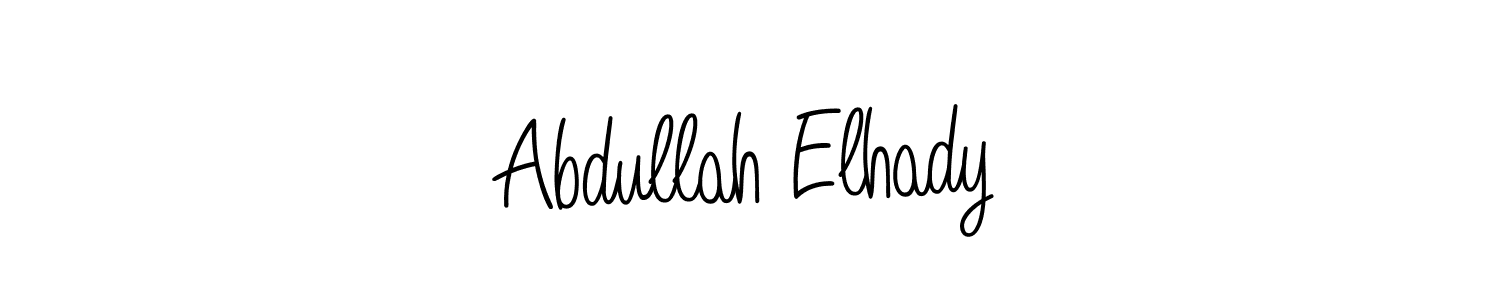 Here are the top 10 professional signature styles for the name Abdullah Elhady. These are the best autograph styles you can use for your name. Abdullah Elhady signature style 5 images and pictures png