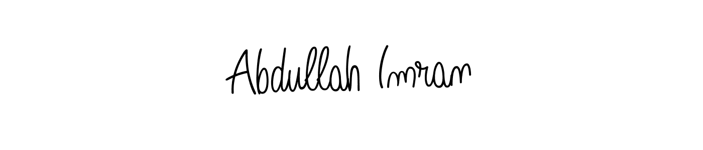 Also we have Abdullah Imran name is the best signature style. Create professional handwritten signature collection using Angelique-Rose-font-FFP autograph style. Abdullah Imran signature style 5 images and pictures png
