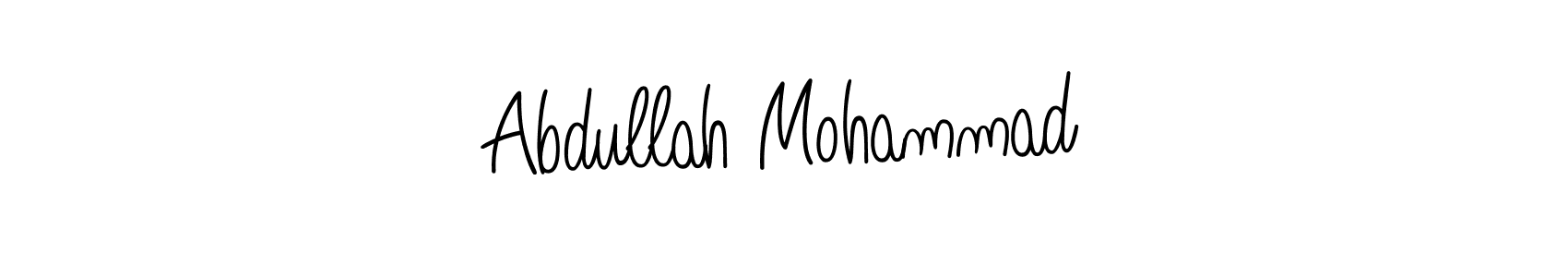 Angelique-Rose-font-FFP is a professional signature style that is perfect for those who want to add a touch of class to their signature. It is also a great choice for those who want to make their signature more unique. Get Abdullah Mohammad name to fancy signature for free. Abdullah Mohammad signature style 5 images and pictures png