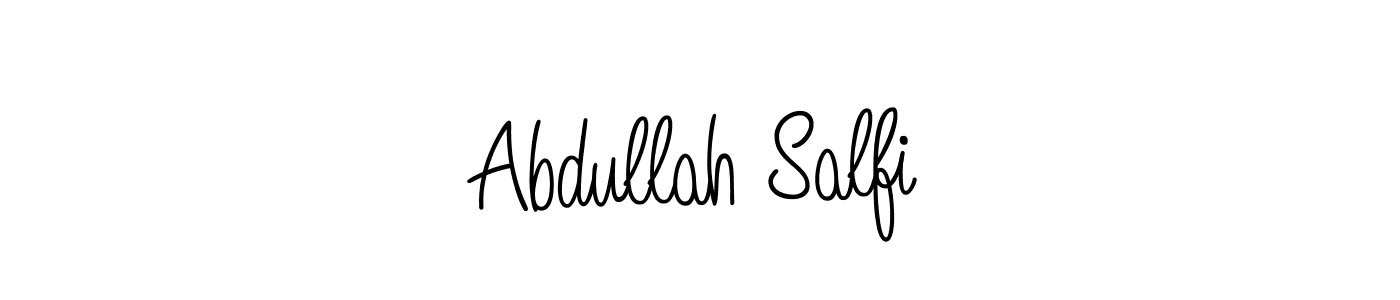 Also You can easily find your signature by using the search form. We will create Abdullah Salfi name handwritten signature images for you free of cost using Angelique-Rose-font-FFP sign style. Abdullah Salfi signature style 5 images and pictures png