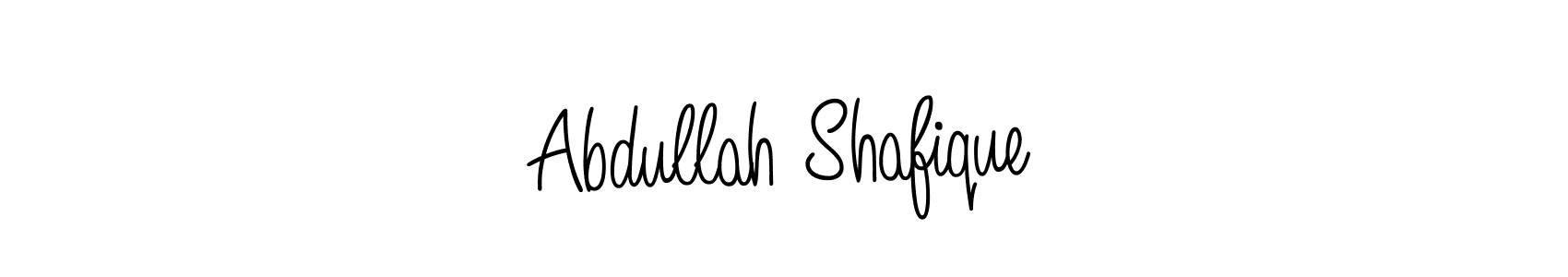 Once you've used our free online signature maker to create your best signature Angelique-Rose-font-FFP style, it's time to enjoy all of the benefits that Abdullah Shafique name signing documents. Abdullah Shafique signature style 5 images and pictures png