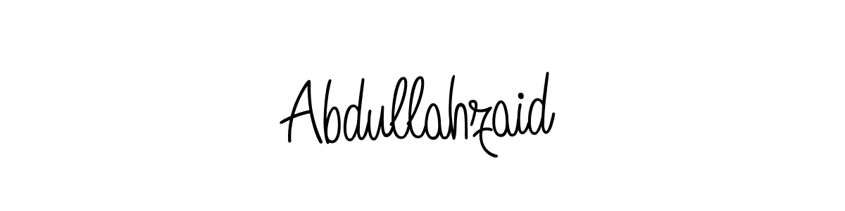 Abdullahzaid stylish signature style. Best Handwritten Sign (Angelique-Rose-font-FFP) for my name. Handwritten Signature Collection Ideas for my name Abdullahzaid. Abdullahzaid signature style 5 images and pictures png