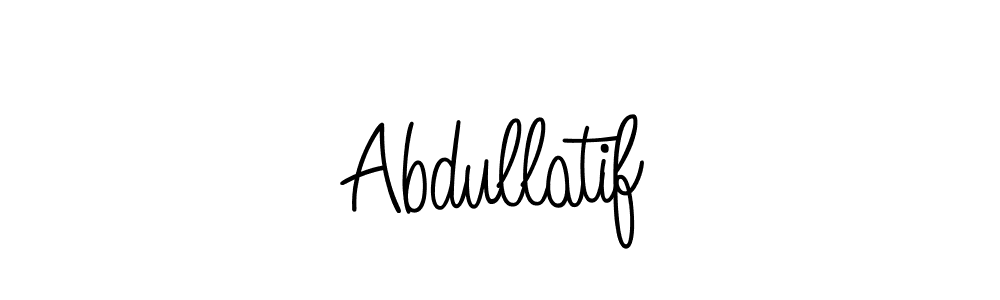 How to Draw Abdullatif signature style? Angelique-Rose-font-FFP is a latest design signature styles for name Abdullatif. Abdullatif signature style 5 images and pictures png