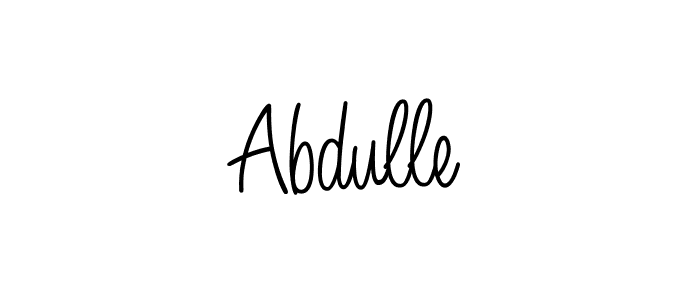 Also we have Abdulle name is the best signature style. Create professional handwritten signature collection using Angelique-Rose-font-FFP autograph style. Abdulle signature style 5 images and pictures png