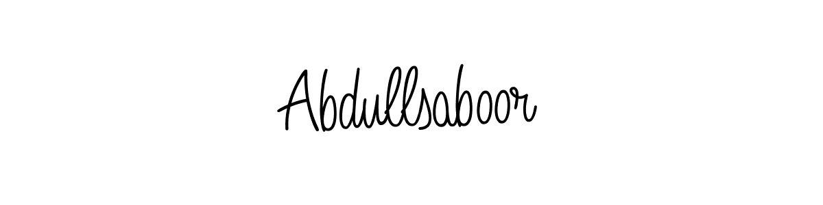 Once you've used our free online signature maker to create your best signature Angelique-Rose-font-FFP style, it's time to enjoy all of the benefits that Abdullsaboor name signing documents. Abdullsaboor signature style 5 images and pictures png